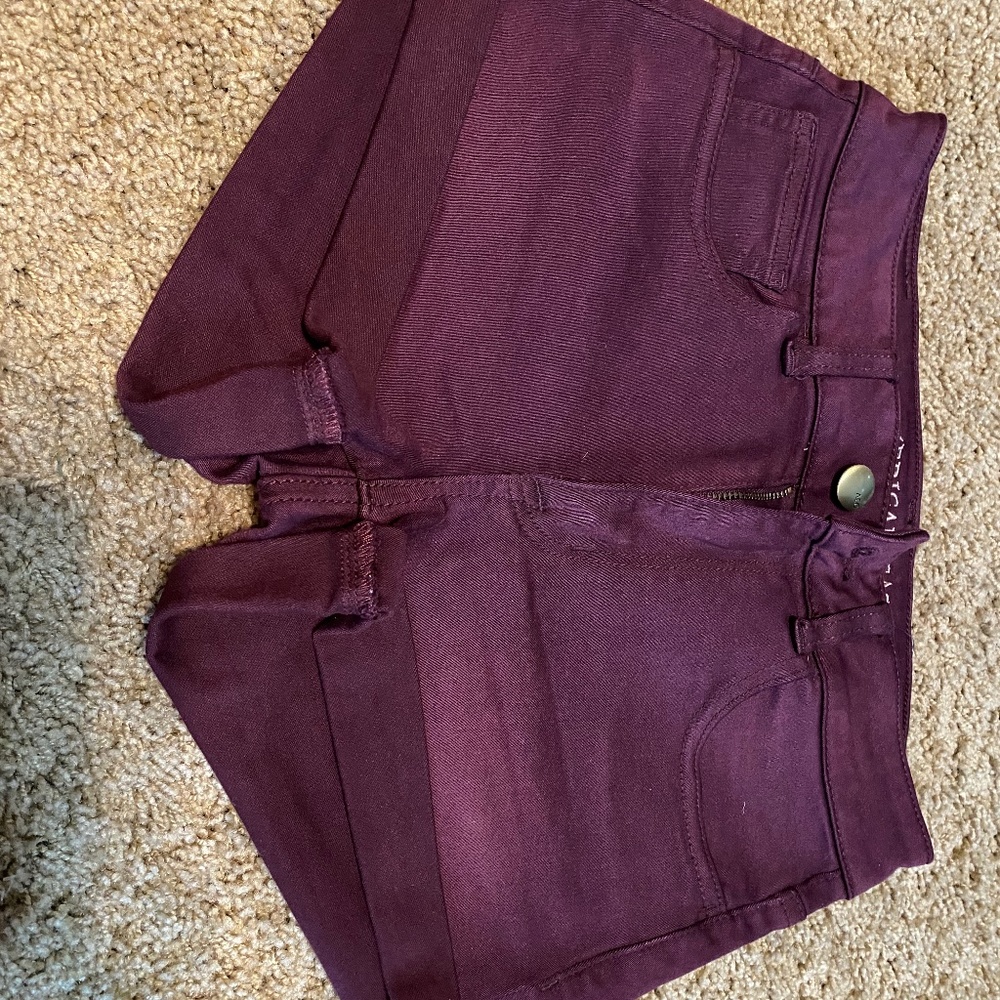 American eagle high rise shortie